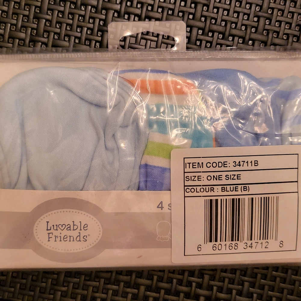 Baby Scratch Mittens 4pk